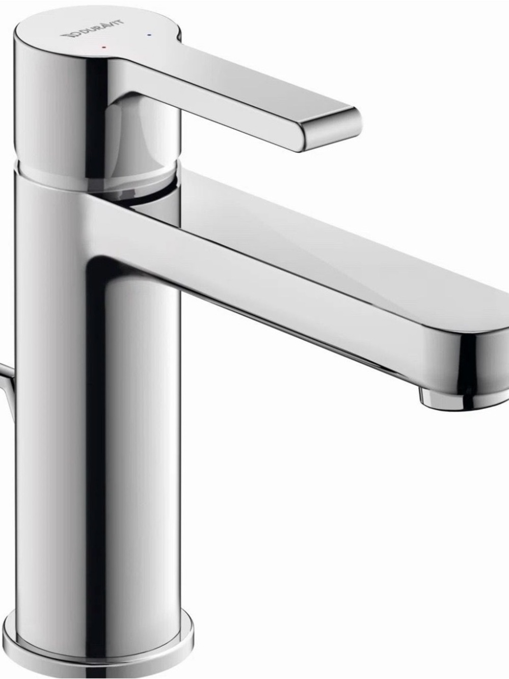 Chrome Single-Handle Basin Faucet